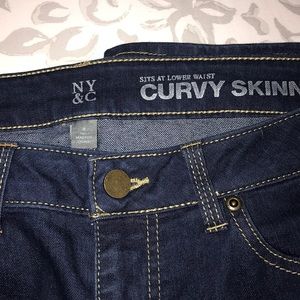 NY& Co Dark wash jeans